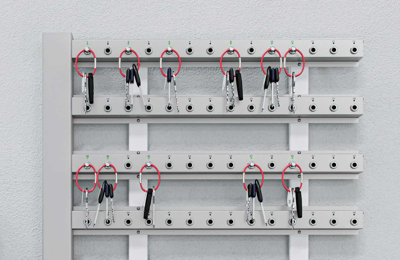 Smart wall mounting key storage KeyRack Creone